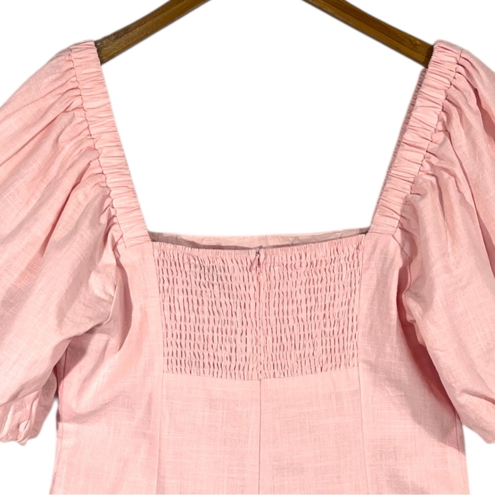 NWT SNDYS Everyday Tuscany Dress in Baby Pink Size XXL Mini Length - Picture 15 of 15